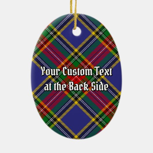 Clan MacBeth Crest Ceramic Ornament (Achterkant)