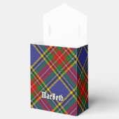 Clan MacBeth Crest Favor Box Bedankdoosjes (Geopend)