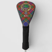 Clan MacBeth Crest Golf Head Hoesje Golfheadcover (Voorkant)