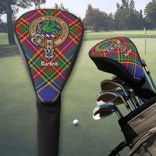 Clan MacBeth Crest Golf Head Hoesje Golfheadcover