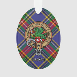 Clan MacBeth Crest Ornament