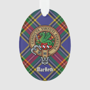 Clan MacBeth Crest Ornament