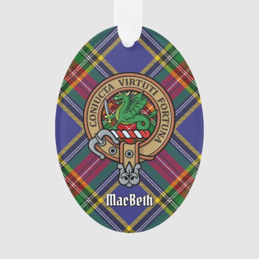 Clan MacBeth Crest Ornament (voorkant)