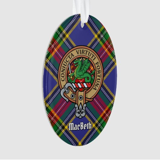 Clan MacBeth Crest Ornament (voorkant)