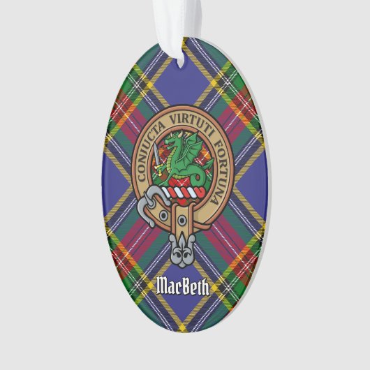 Clan MacBeth Crest Ornament (voorkant)