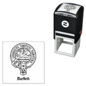 Clan MacBeth Crest Self-Inking Stamp Zelfinktende Stempel (In situ)