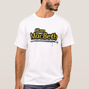 Clan MacBeth Geïnspireerd Schots T-shirt