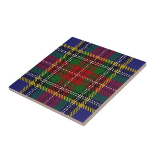Clan MacBeth Scottish Expressions Tartan Tegeltje