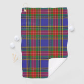 Clan MacBeth Scottish Tartan Golfhanddoek (Insitu)