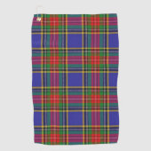 Clan MacBeth Scottish Tartan Golfhanddoek (Voorkant)