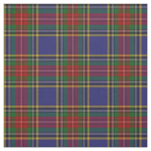 Clan MacBeth Scottish Tartan Plays Fabric Stof