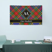 Clan MacBeth Tartan Banner (Beurs)