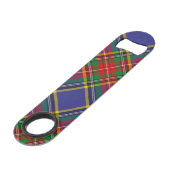 Clan MacBeth Tartan Bar Key Speed Flessenopener (Achterkant Gekanteld)