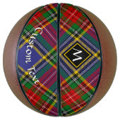 Clan MacBeth Tartan Basketball Basketbal (Verticaal)