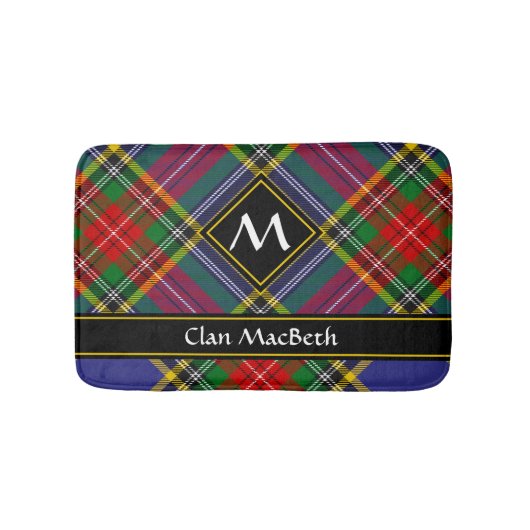 Clan MacBeth Tartan Bath Mat (Voorkant)