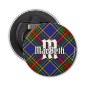 Clan MacBeth Tartan Bottle Opener (Voorkant)