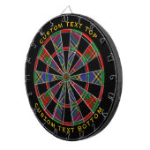 Clan MacBeth Tartan Dart Board Dartbord (Voorkant Rechts)
