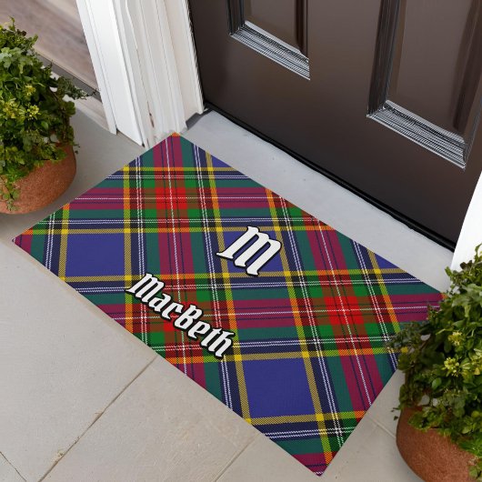 Clan MacBeth Tartan Doormat Deurmat