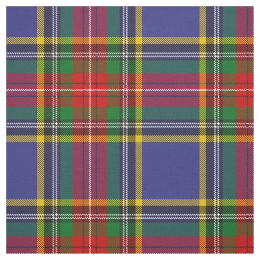 Clan MacBeth Tartan Fabric Stof (Swatch)