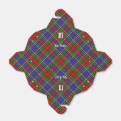 Clan MacBeth Tartan Favor Box Bedankdoosjes (Uitgevouwen)