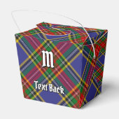 Clan MacBeth Tartan Favor Box Bedankdoosjes (Achterkant)