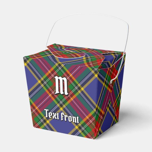 Clan MacBeth Tartan Favor Box Bedankdoosjes (Voorkant Zijde)