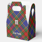 Clan MacBeth Tartan Favor Box Bedankdoosjes (Geopend)