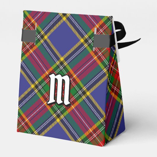 Clan MacBeth Tartan Favor Box Bedankdoosjes (Achterkant)