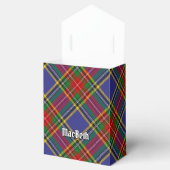 Clan MacBeth Tartan Favor Box Bedankdoosjes (Geopend)