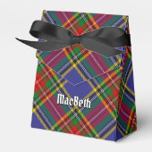 Clan MacBeth Tartan Favor Box Bedankdoosjes (Voorkant Zijde)