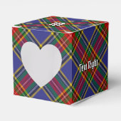 Clan MacBeth Tartan Favor Box Bedankdoosjes (Voorkant Zijde)
