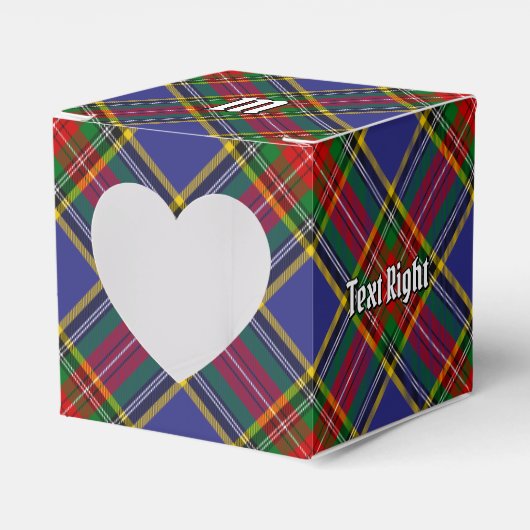 Clan MacBeth Tartan Favor Box Bedankdoosjes (Voorkant Zijde)