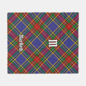 Clan MacBeth Tartan Fleece Blanket (Voorkant (Horizontaal))