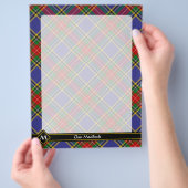 Clan MacBeth Tartan Flyer (Hand)