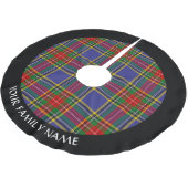Clan MacBeth Tartan geborsteld Polyester Tree Skir Kerstboom Rok (Gekanteld)