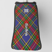 Clan MacBeth Tartan Golf Head Hoesje Golfheadcover (Draai 90)