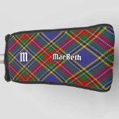 Clan MacBeth Tartan Golf Head Hoesje Golfheadcover (Voorkant)