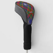 Clan MacBeth Tartan Golf Head Hoesje Golfheadcover (Schuin)