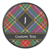 Clan MacBeth Tartan Hockey Puck (Voorkant)