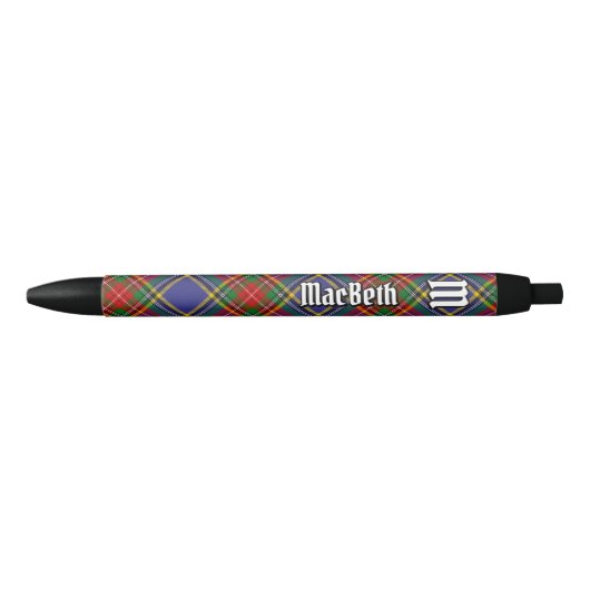 Clan MacBeth Tartan Ink Pen (Voorkant)