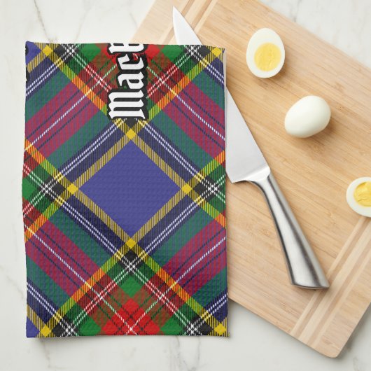 Clan MacBeth Tartan Kitchen Towel Theedoek (Quarter Fold)