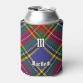 Clan MacBeth Tartan Koelbox Blikjeskoeler (Blikje Voorkant)