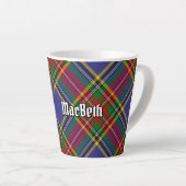 Clan MacBeth Tartan Latte Mok (Rechterhoek)