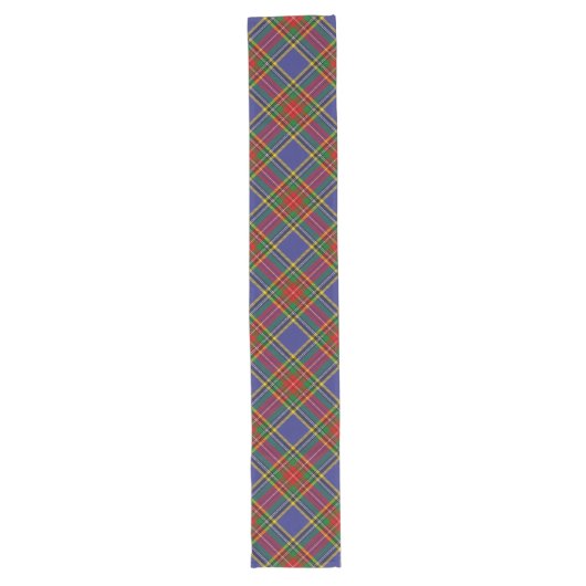 Clan MacBeth Tartan Long Table Runner Lange Tafelloper (Voorkant)