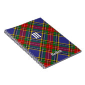 Clan MacBeth Tartan Notitieboek (Rechterzijde)