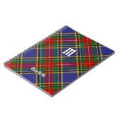 Clan MacBeth Tartan Notitieboek (Linkerzijde)