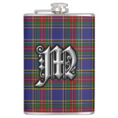 Clan MacBeth Tartan Old Scotland Flask Heupfles (Voorkant)