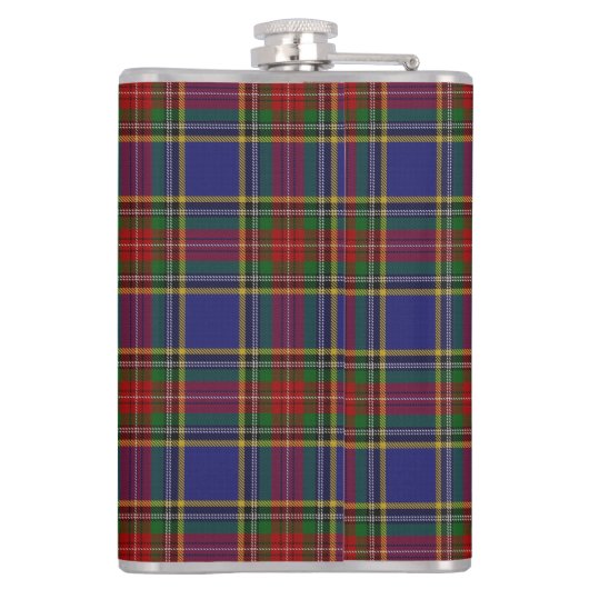 Clan MacBeth Tartan Old Scotland Flask Heupfles (Achterkant)