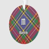 Clan MacBeth Tartan Ornament (voorkant)