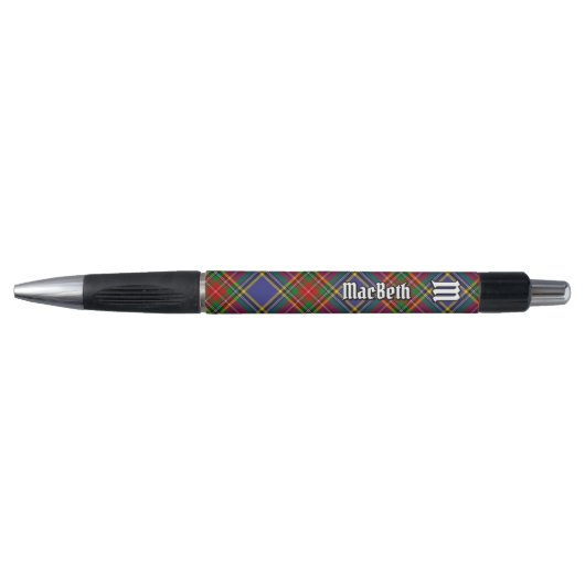 Clan MacBeth Tartan Pen (Voorkant)